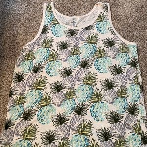 Goodfellow Pineapple Tank Top